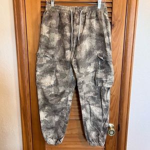 Boohoo Man Digital Cargo Joggers